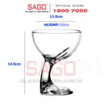  Bormioli Rocco 134630MP - Ly Kem Thủy Tinh Bormioli Rocco Jerba 350ml | Nhập Khẩu Italia 