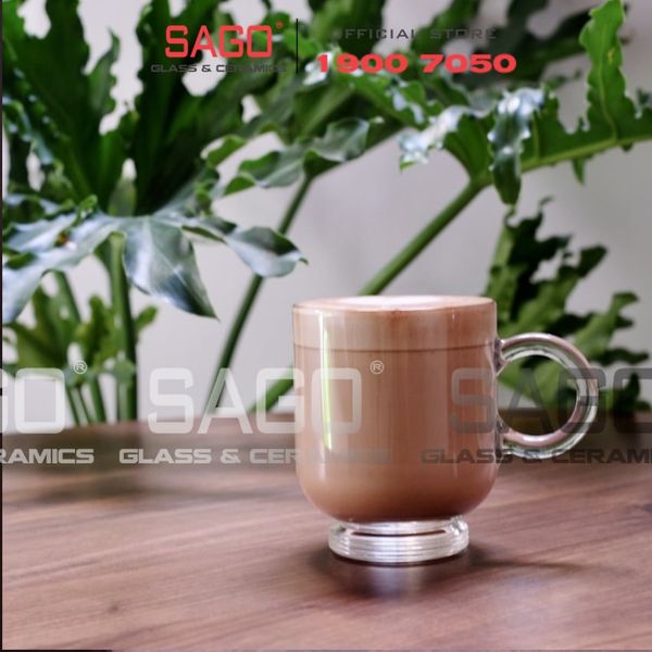  LIBBEY 830606 - Ly thủy tinh Libbey Sentido Cappuccino 220ml | Nhập Khẩu E.U 