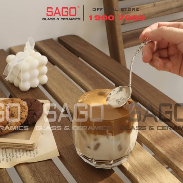  Ocean B22712 - Ly Thủy Tinh Ocean Jubilee Rock 340ml | Nhập Khẩu Thái Lan 