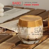  Ocean B22712 - Ly Thủy Tinh Ocean Jubilee Rock 340ml | Nhập Khẩu Thái Lan 