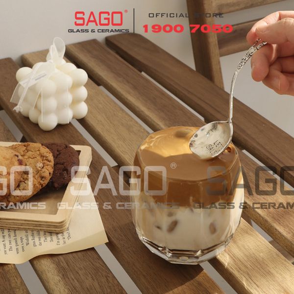  Ocean B22712 - Ly Thủy Tinh Ocean Jubilee Rock 340ml | Nhập Khẩu Thái Lan 