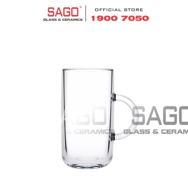 Pasabahce 1109513 - Ly Thủy Tinh Pasabahce Iconic Mug Glass 270ml | Nhập Khẩu Thổ Nhĩ Kỳ 