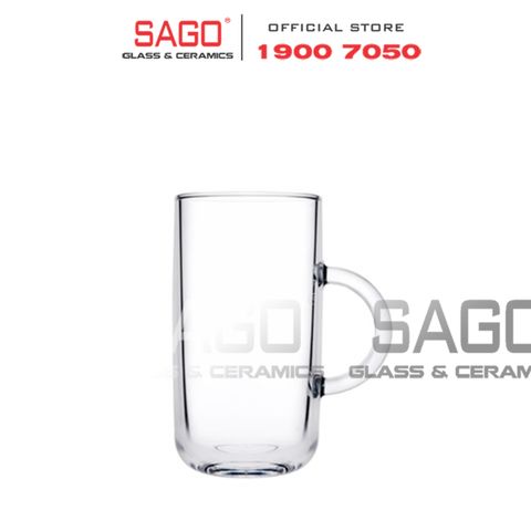  Pasabahce 1109513 - Ly Thủy Tinh Pasabahce Iconic Mug Glass 270ml | Nhập Khẩu Thổ Nhĩ Kỳ 