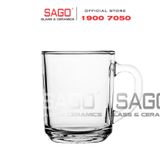  Deli ZB24 - Ly Thủy Tinh Deli Nouveau Mug 240ml |  Thủy Tinh Cao Cấp 