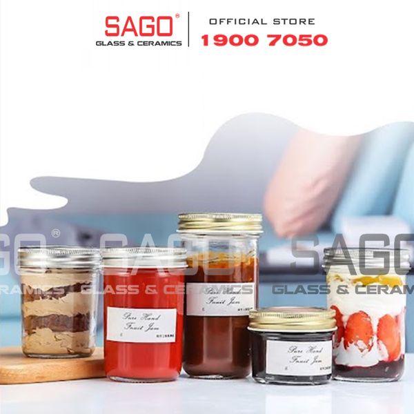  Hũ Thủy Tinh Đái Nhỏ Nắp Nhôm | Tùy Chọn Dung Tích 