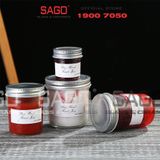  Hũ Thủy Tinh Đái Nhỏ Nắp Nhôm | Tùy Chọn Dung Tích 