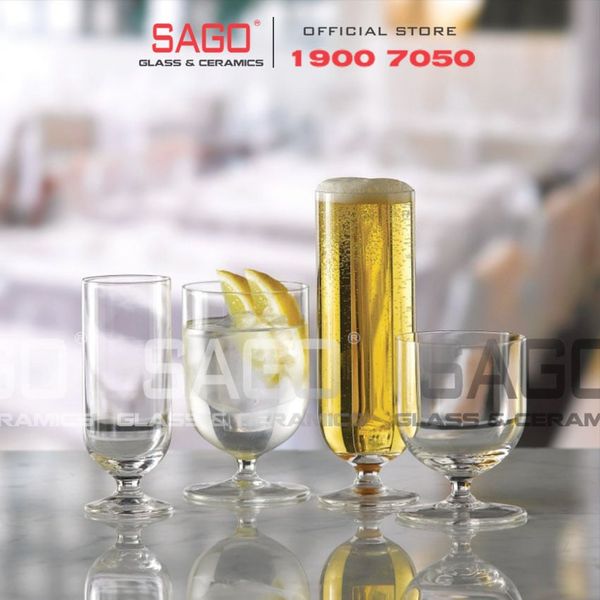  LIBBEY 753134 - Ly thủy tinh Libbey Levitas Hi Ball 340ml | Nhập Khẩu E.U 