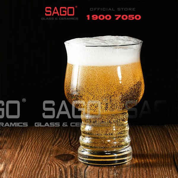  DELI J3468-1 - Ly Thủy Tinh Deli Craft Beer Glass 460ml | Thủy Tinh Cao Cấp 