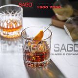  Ocean P03662 - Ly Thủy Tinh Ocean Traze PRE Double Rock 350ml | Nhập Khẩu Thái Lan 