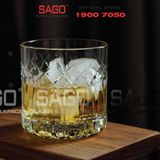  Ocean P03661 - Ly Thủy Tinh Ocean Traze PST Double Rock 350ml | Nhập Khẩu Thái Lan 