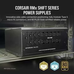 Nguồn máy tính Corsair RM850x Shift 80 Plus Gold - Full Modul