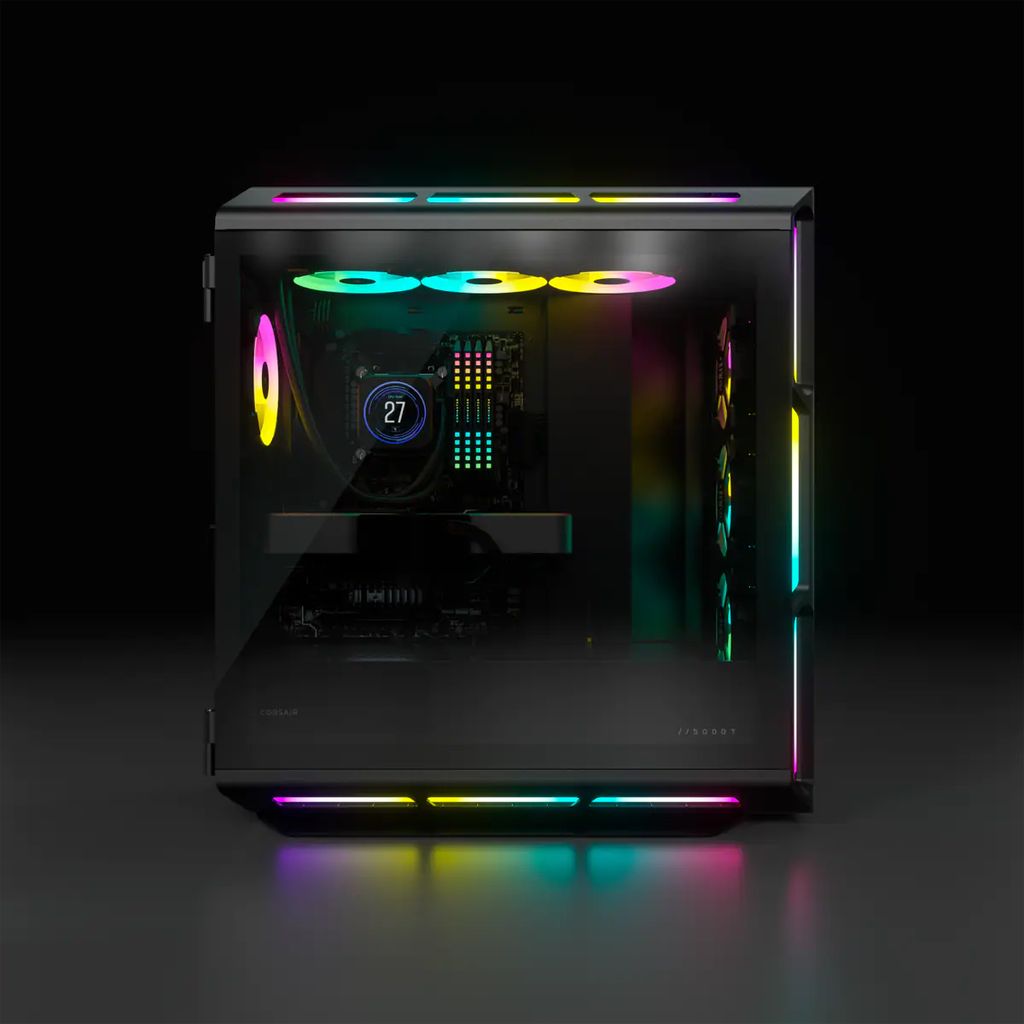 Case Corsair iCUE 5000T RGB Tempered Glass Mid-Tower ATX