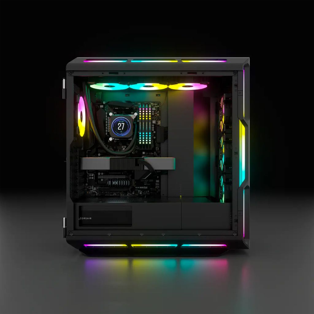 Case Corsair iCUE 5000T RGB Tempered Glass Mid-Tower ATX