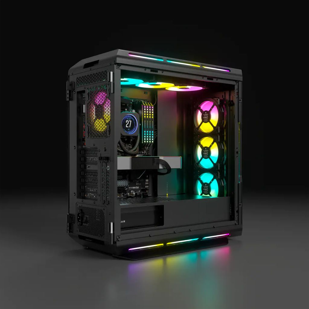 Case Corsair iCUE 5000T RGB Tempered Glass Mid-Tower ATX