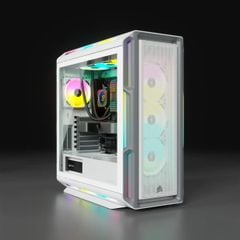 Case Corsair iCUE 5000T RGB White Tempered Glass Mid-Tower ATX