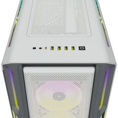 Case Corsair iCUE 5000T RGB White Tempered Glass Mid-Tower ATX