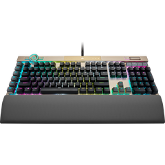 Bàn phím Corsair K100 RGB Midnight Gold Optical-Mechanical Gaming Keyboard — CORSAIR OPX Switch