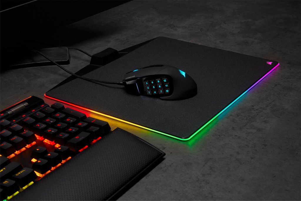 Chuột Corsair SCIMITAR RGB ELITE Optical MOBA/MMO - (PMW3391)