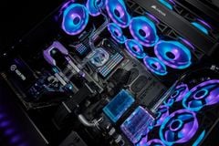 Fan Corsair iCUE QL120 RGB 120mm PWM Fan — Triple Fan Kit with Lighting Node CORE