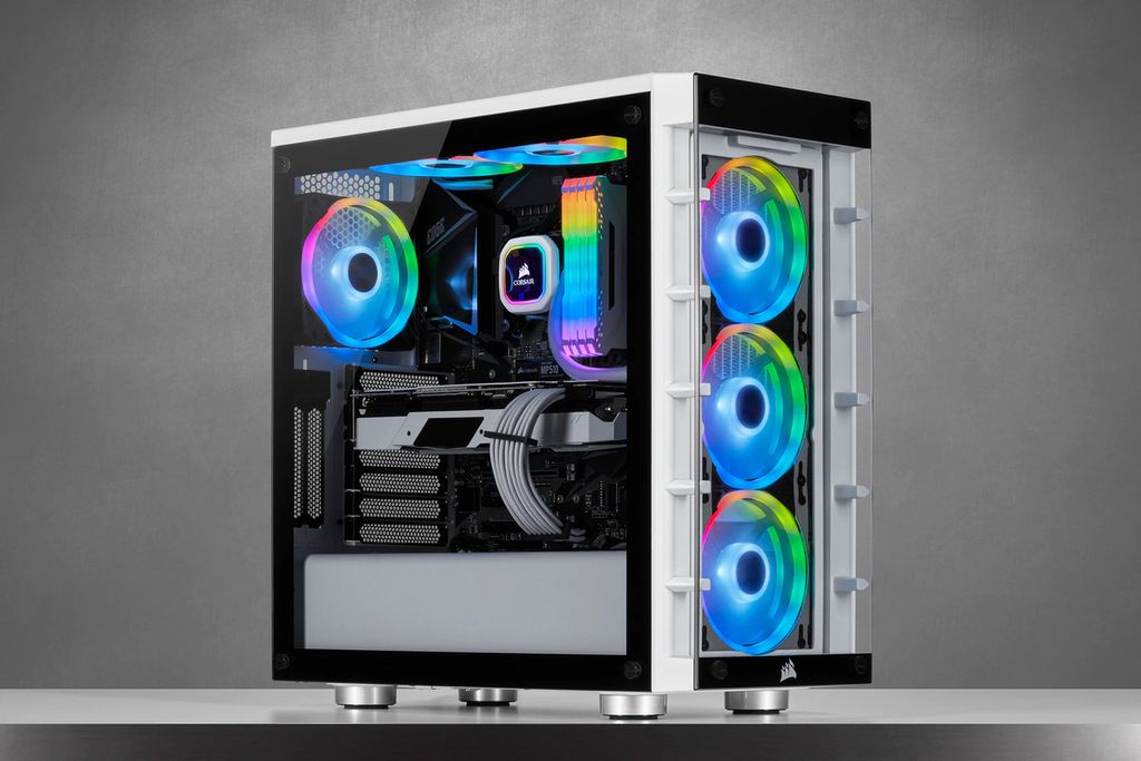 Fan Corsair iCUE QL120 RGB 120mm PWM Fan — Triple Fan Kit with Lighting Node CORE