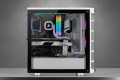 Fan Corsair iCUE QL120 RGB 120mm PWM Fan — Triple Fan Kit with Lighting Node CORE