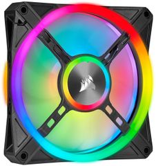 Fan Corsair iCUE QL120 RGB 120mm PWM Fan — Triple Fan Kit with Lighting Node CORE