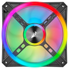 Fan Corsair iCUE QL120 RGB 120mm PWM Fan — Triple Fan Kit with Lighting Node CORE