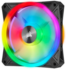 Fan Corsair iCUE QL120 RGB 120mm PWM Fan — Triple Fan Kit with Lighting Node CORE