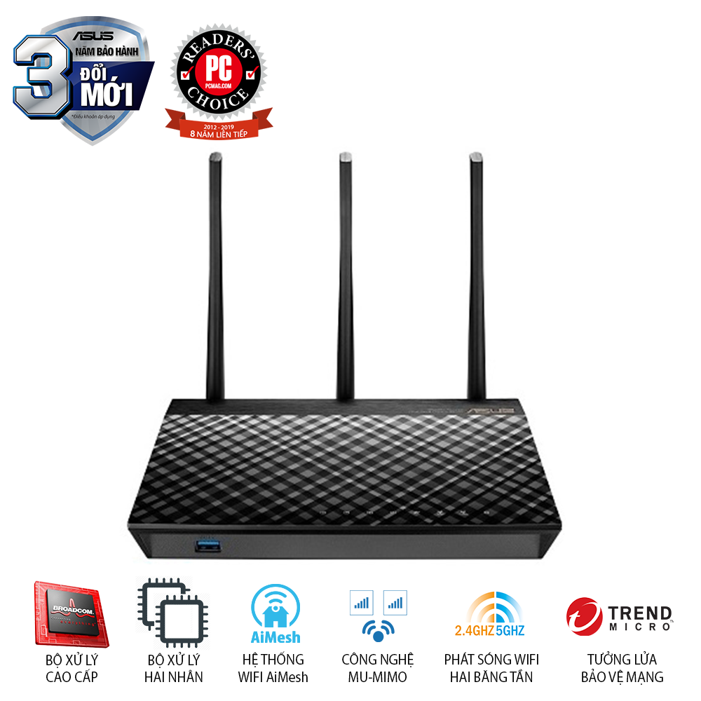 ASUS RT-AX56U Wifi Chuẩn AX1800