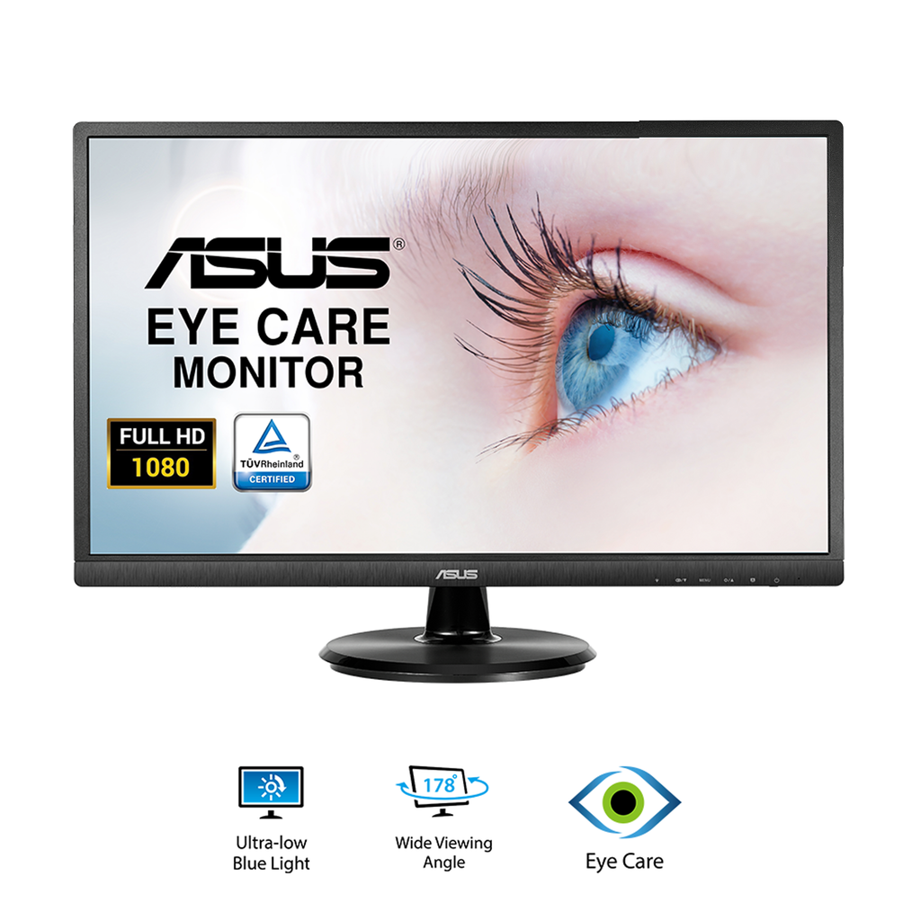 Màn Hình ASUS VA249HE 24 inch Full HD 5ms Bảo Vệ Mắt