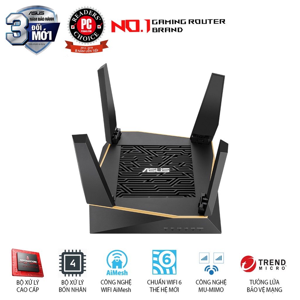 ASUS RT-AX92U Chuẩn AX6100