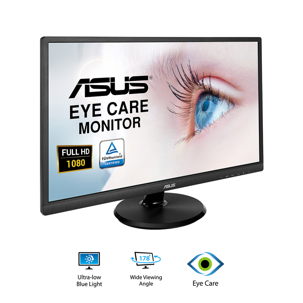 Màn Hình ASUS VA249HE 24 inch Full HD 5ms Bảo Vệ Mắt