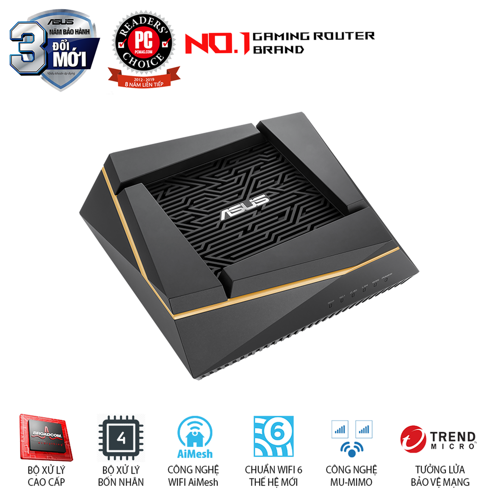 ASUS RT-AX92U Chuẩn AX6100