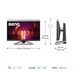 Màn hình gaming BenQ MOBIUZ EX2510S 1ms IPS 165Hz