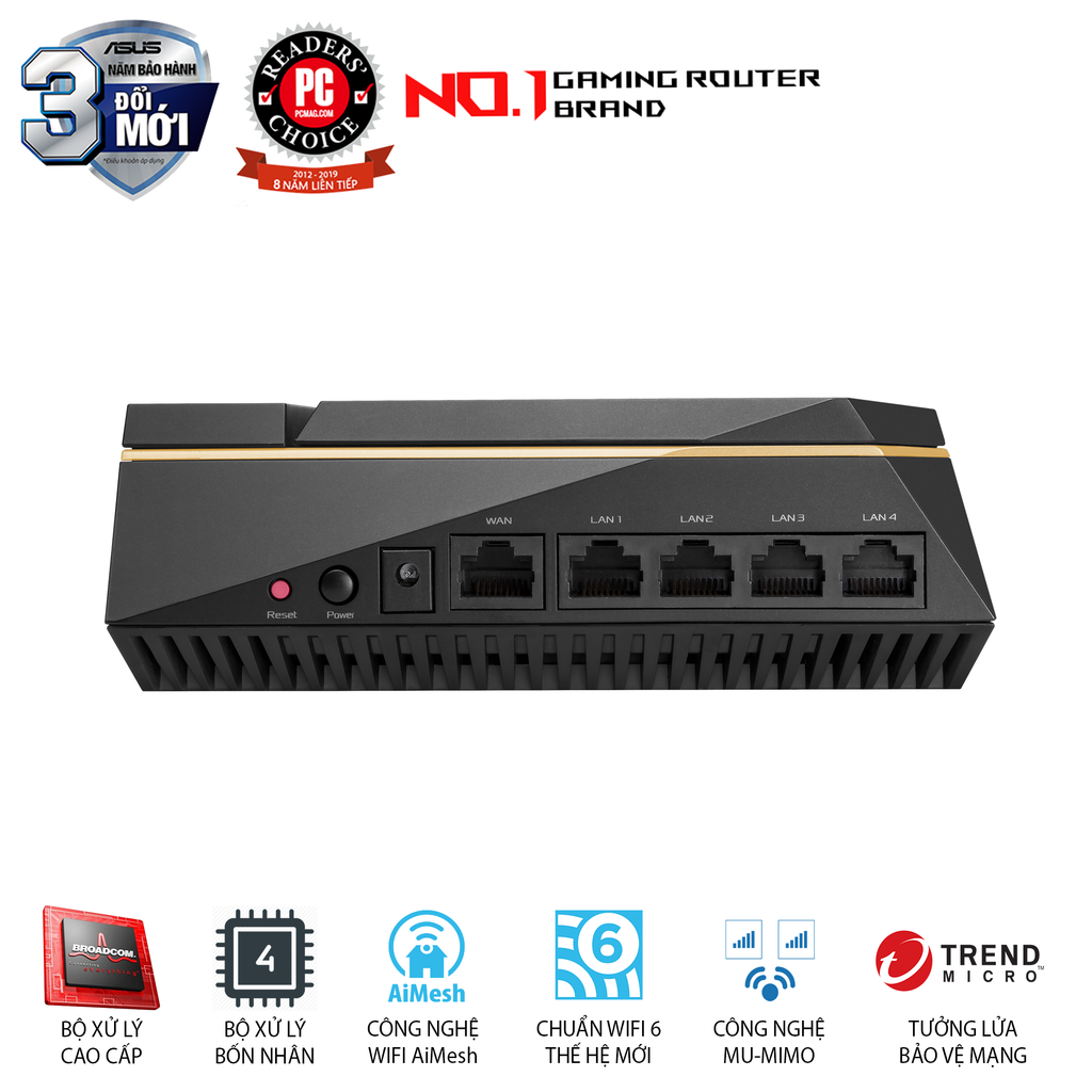 ASUS RT-AX92U Chuẩn AX6100