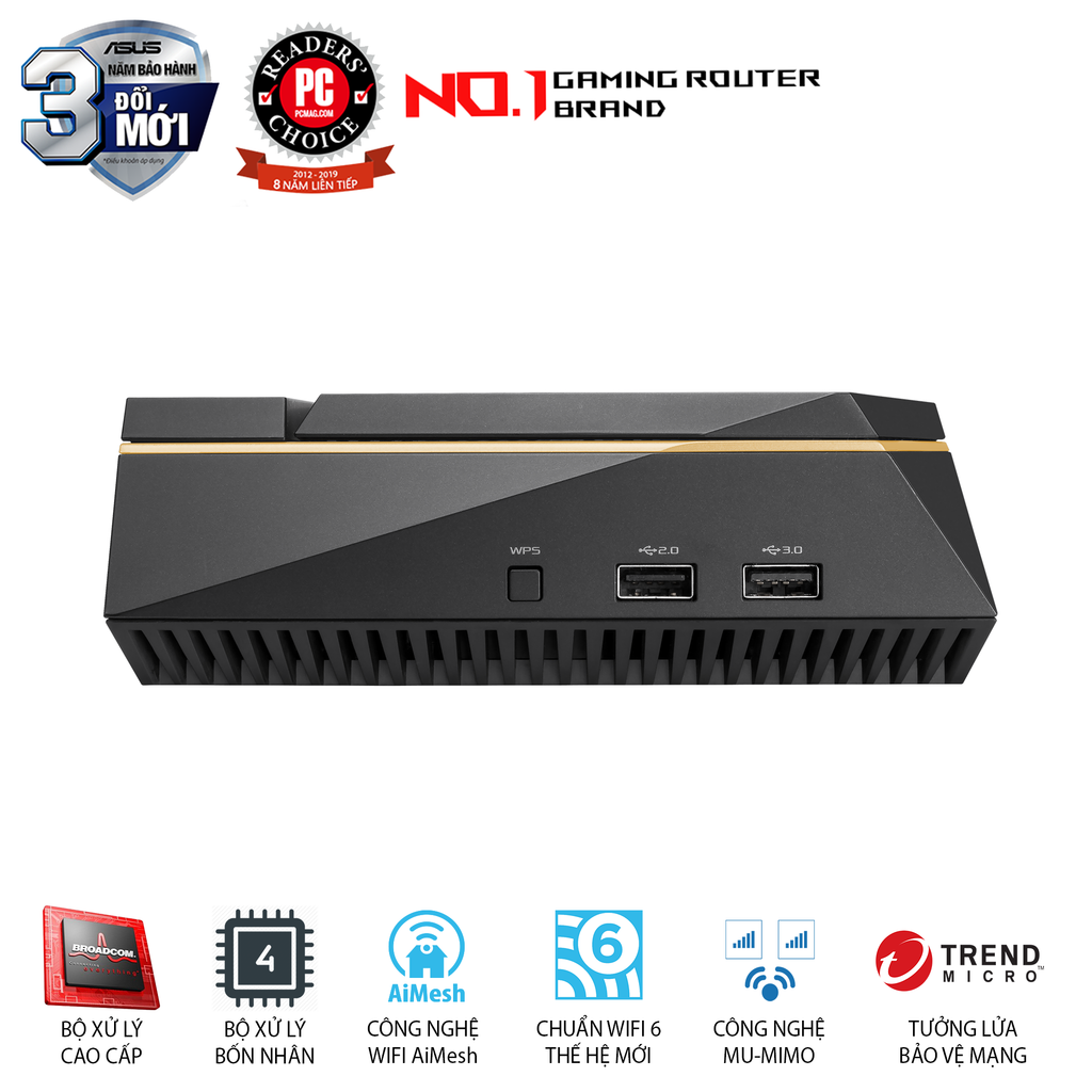 ASUS RT-AX92U Chuẩn AX6100
