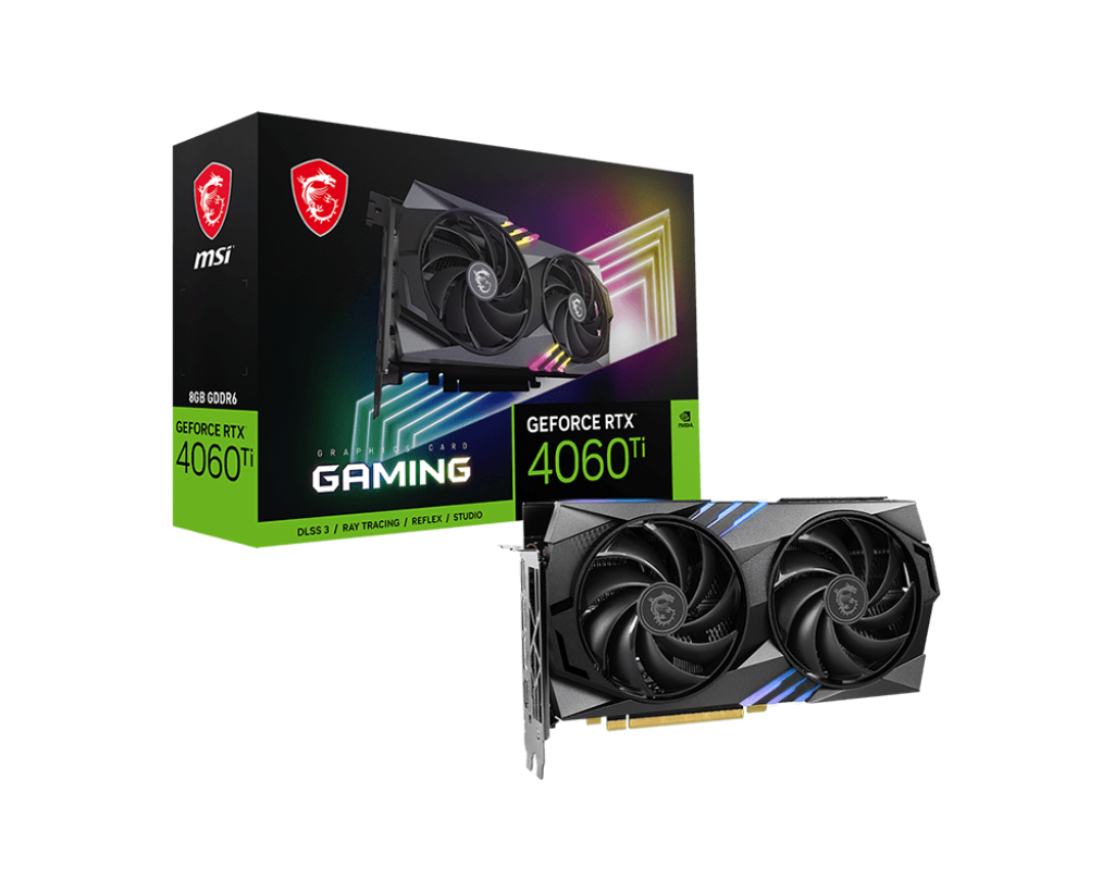 VGA MSI GeForce RTX™ 4060 Ti GAMING 8G