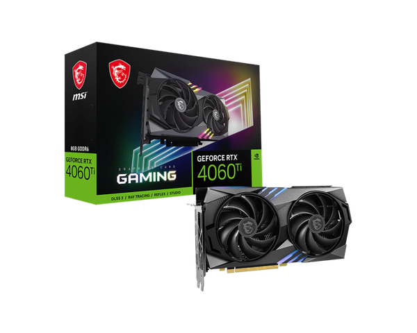 VGA MSI GeForce RTX™ 4060 Ti GAMING 8G