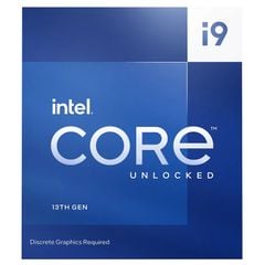 CPU Intel Core i9 13900KF (2.2GHz turbo up to 5.8GHz, 24 nhân 32 luồng, 36MB Cache, 125W)   Socket Intel LGA1700