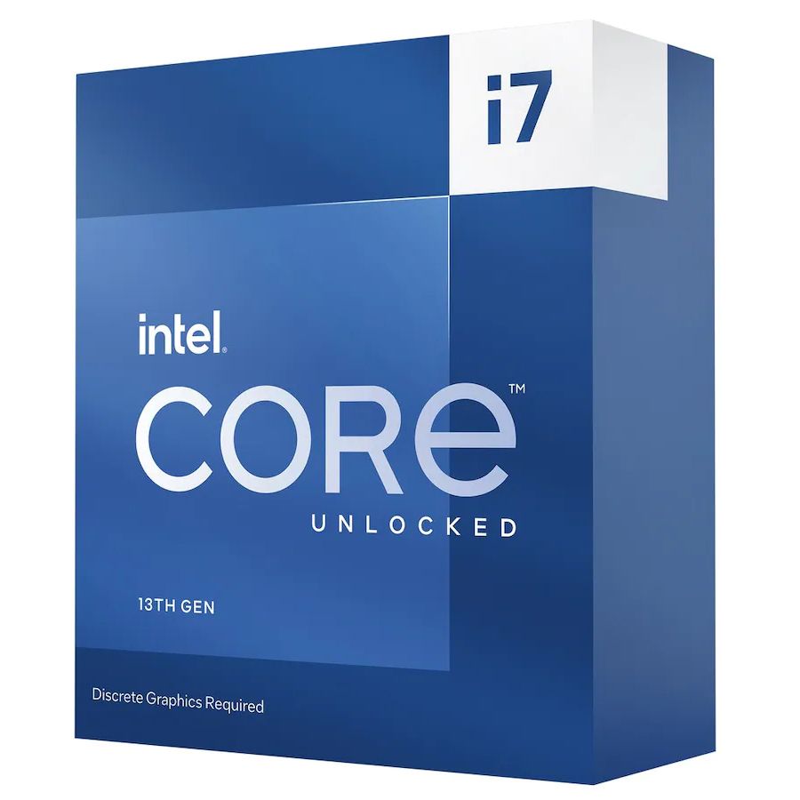 CPU Intel Core i7 13700KF (2.5GHz turbo up to 5.4GHz, 16 nhân 24 luồng, 30MB Cache, 125W)   Socket Intel LGA1700