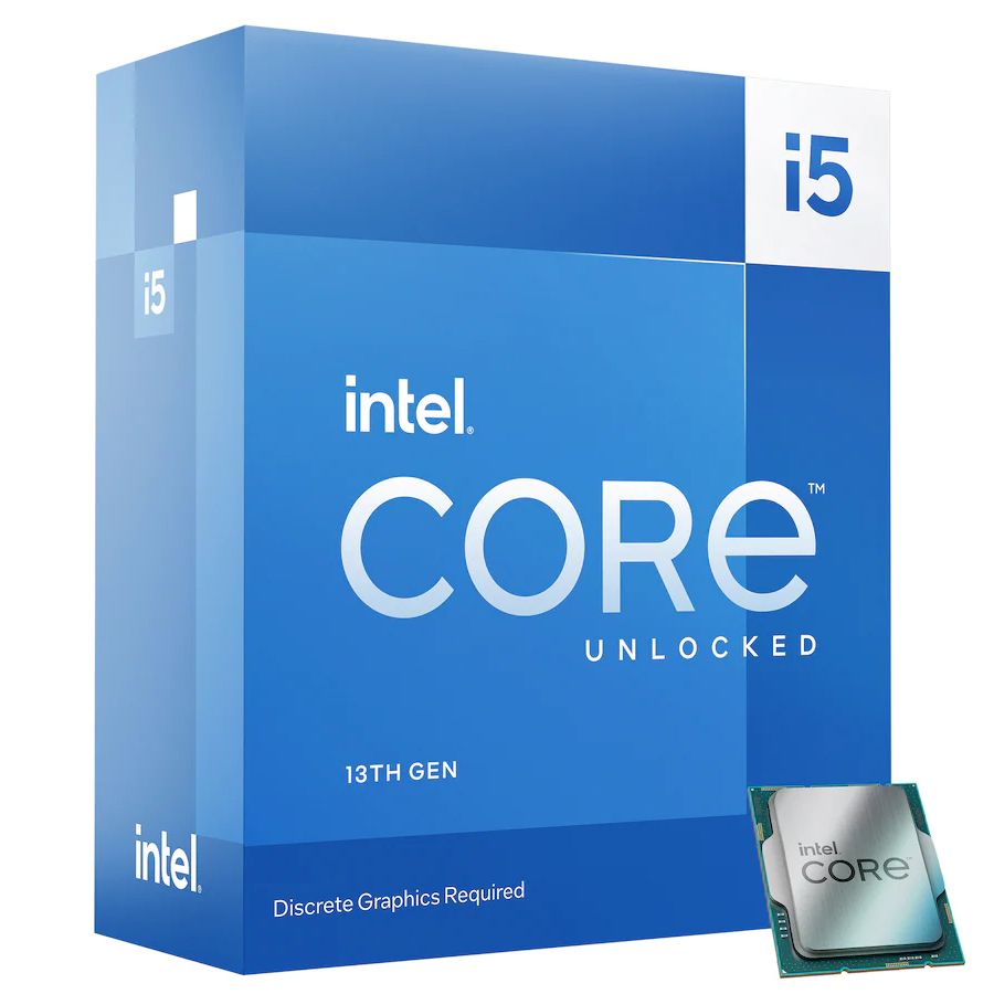 CPU Intel Core i5 13600KF (2.6GHz turbo up to 5.1GHz, 14 nhân 20 luồng, 24MB Cache, 125W)   Socket Intel LGA1700