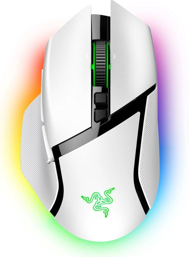 Chuột Gaming Razer Basilisk V3 Pro White Edition