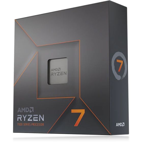 CPU AMD Ryzen 7 7700X (4.5GHz turbo up to 5.4GHz, 8 nhân 16 luồng, 40MB Cache, 105W) - Socket AMD AM5