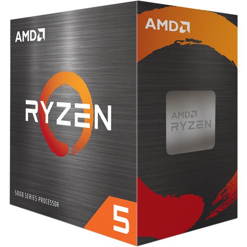 CPU AMD Ryzen 5 5600X (4.6 GHz/ 35MB/ 6 cores 12 threads/ 65W/ Socket AM4/ Wraith Stealth Cooler)