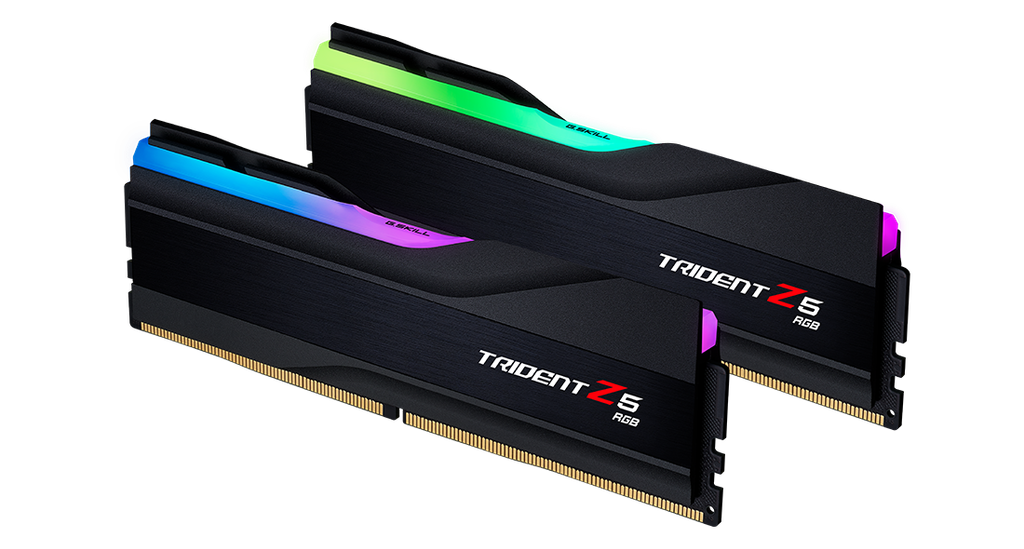 Ram G.Skill Trident Z5 RGB Black 32GB (2x16GB) DDR5 6000MHz CL40