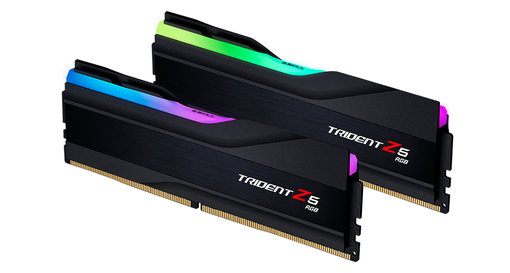 Ram G.Skill Trident Z5 RGB Black 32GB (2x16GB) DDR5 6000MHz CL36