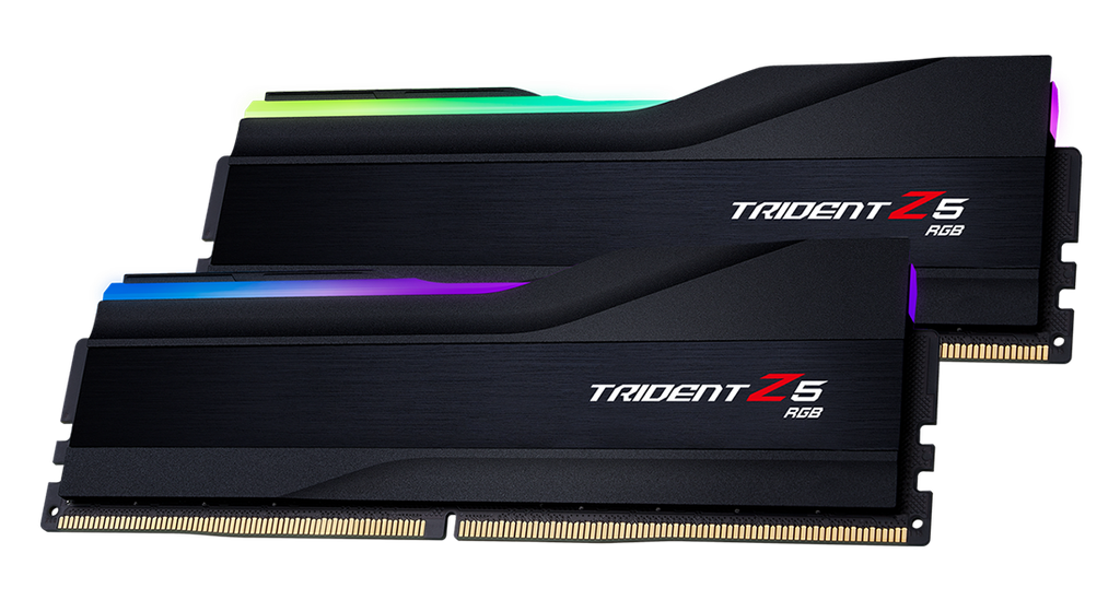 Ram G.Skill Trident Z5 RGB Black 32GB (2x16GB) DDR5 6000MHz CL40