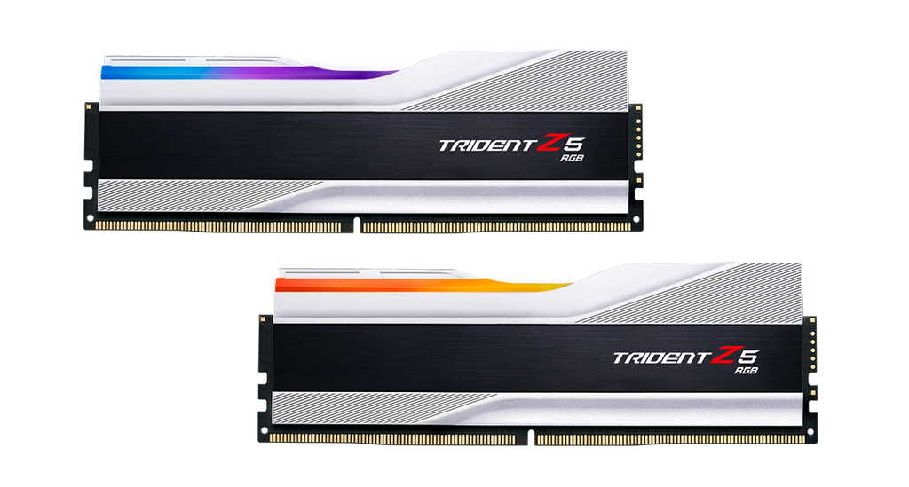 RAM G.Skill Trident Z5 RGB Silver 32GB (2x16GB) DDR5 5600MHz CL36