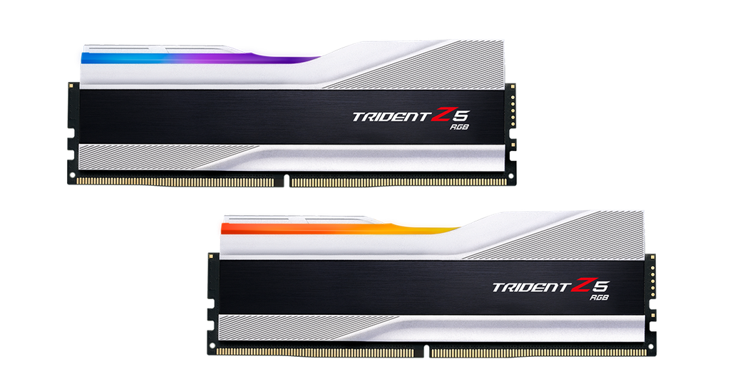 RAM G.Skill Trident Z5 RGB Silver 32GB (2x16GB) DDR5 5600MHz CL36