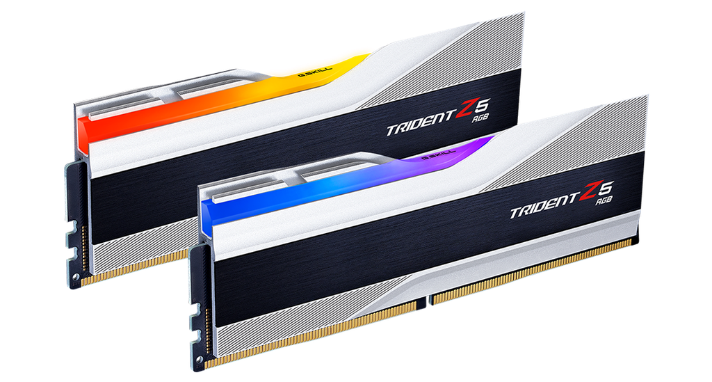 RAM G.Skill Trident Z5 RGB Silver 32GB (2x16GB) DDR5 6400MHz CL36